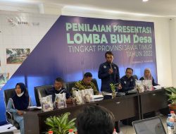 Pejambon Masuk 12 Besar Lomba BUM Desa Provinsi Jatim Tahun 2022