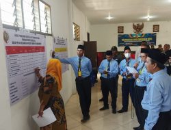 Ujian Perangkat Desa Petak untuk Mengisi Empat  Formasi Berjalan Sukses dan Lancar