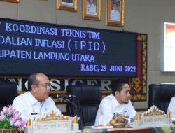 Jelang Hari Raya Idul Adha 1443 H, Pemkab Lampura Menggelar Rakor TPID