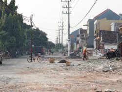 Juli Pembongkaran Tuntas, Bupati Sidoarjo Kebut Pembangunan Frontage Road Segmen 2 Gedangan – Lingkar Timur