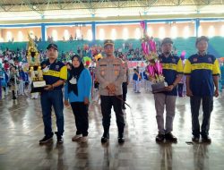 Kapolres Madiun Kota Buka Kejuaraan Drumband Kapolres Cup 2022 di Gor Wilis Kota Madiun
