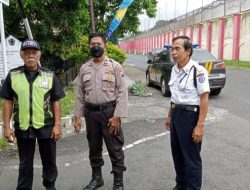 Patroli Polsek Blimbing, Dialogis dengan Penjaga Pos Keamanan Perumahan