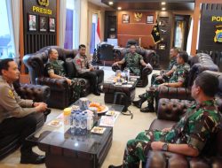 Perkuat Sinergitas TNI Polri, Panglima TNI Silaturahmi Ke Polda Sulteng