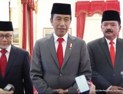 Presiden Jokowi Resmi Reshuffle Kabinet: Hadi Tjahjanto jadi Menteri ATR, Zulkifli Hasan Duduki Posisi Mendag