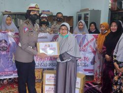 Sambut Hari Bhayangkara, Satlantas Polres Sumbawa Gelar Baksos di Panti Asuhan