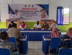 Pemkab Pati Sosialisasikan Pemberantasan Cukai Tembakau Ilegal pada Penjual Rokok