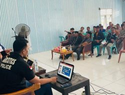 Satuan Narkoba Polres Gowa Lakukan Seminar P4GN di Desa Moncobalang Barombong