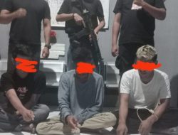 Tim Opsanal Resnarkoba Polres Bima Ringkus Tiga Pria yang Diduga Jaringan Pengedar Narkoba di Kabupaten Bima