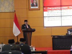 Walikota Blitar Tanggapi Pandangan Umum Fraksi Tentang Pertanggungjawaban APBD 2021