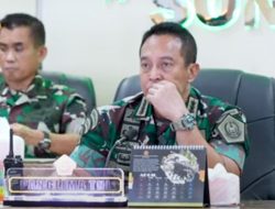 Panglima TNI Menerima Paparan Danrem 132 Tadulako Terkait Operasi Madago Raya