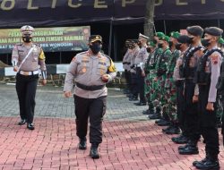 Operasi Patuh Candi 2022 Dimulai, Polres Wonogiri Gelar Pasukan
