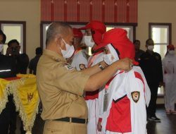 Bupati AIM Buka Diklat Paskibraka Tingkat Kabupaten Polman Tahun 2022