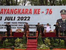 Forkopimda Bojonegoro Upacara di Alun-alun Memeringati Hari Byangkara ke 76
