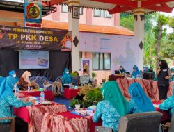 Bupati Ikfina Berikan Pembinaan dan Arahan Kepada Tim Pengerak PKK Desa se Kecamatan Dlanggu Terkait Stunting