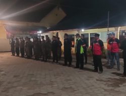 Polsek Wuluhan Gelar Apel Cipkon Kamtibmas Malam Takbir Idul Adha 1443 H