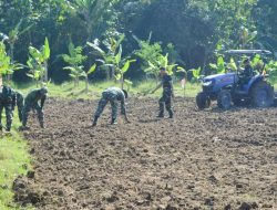 Perkuat Hanpangan, Kodim Bojonegoro olah Lahan Tingkatkan Kebutuhan Pangan