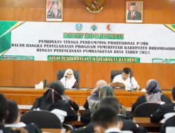 DPMD Gelar Rakor P3MD se- Kabupaten Bojonegoro    