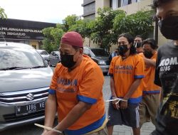 Satresnarkoba Polresta Sidoarjo Grebek Kamar Kos Dapatkan Sabu Sabu dan Pil Inex