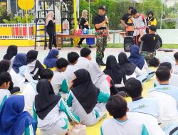 Kodim Bojonegoro Berikan Materi Wasbang dan Bela Negara di Unigoro Leadership Camp 2022