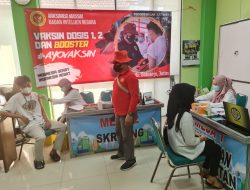 Binda Jatim Kerjasama dengan Puskesmas Sidoarjo Mencegah Peningkatan Covid-19 Varian Baru BA 4 dan BA 5