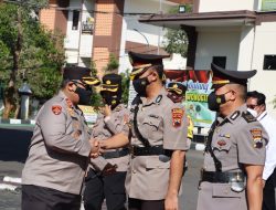 Kapolres Wonogiri AKBP Dydit Dwi Susanto Pimpin Sertijab Perwira di Jajaran Polres Wonogiri