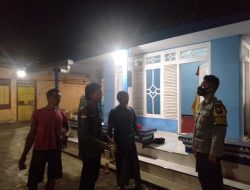 Erupsi Raung, Polsek Ledokombo Lakukan Antisipasi dengan Himbauan dan Koordinasi