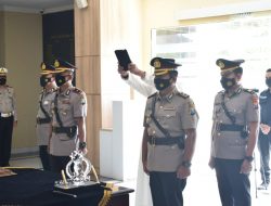 Sertijab Kabaglog dan Kapolsek Candi, Kapolresta Sidoarjo Semangatkan Pelayanan Terbaik