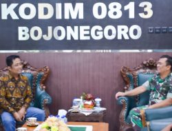 Bangun Sinergitas bersama, Bawaslu kunjungi Kodim 0813 Bojonegoro