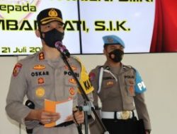 Sertijab Kasat Lantas, Begini Pesan Kapolres Batu