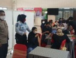 Kejar Target Vaksin Booster, Polresta Malang Kota Gelar Vaksinasi di Lapas