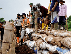 Kembali Tinjau Lokasi Bencana, Bupati Pati: Pemkab Fokus Perbaiki Tanggul di Tunjungrejo dan Bulumanis Kidul