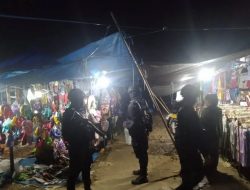 Jaga Situasi Kamtibmas, Sat Samapta Polres Mamasa Rutin Patroli Malam