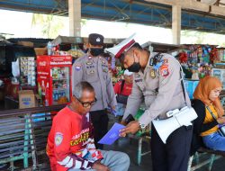 Satgas Preemtif Ops Patuh Rinjani Polres Sumbawa Berikan Himbau Tertib Berlalu Lintas