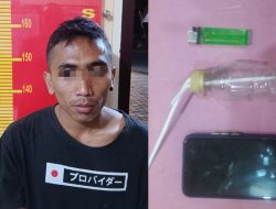 Konsumsi Narkoba Jenis Sabu,Pria 23 Tahun Diamankan Anggota Polsek Sumberjambe