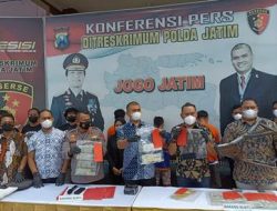 Tim Jatanras Ditreskrimum Polda Jatim Bekuk Komplotan Pencurian Ranmor, 51 Motor Diamankan