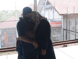 Pecah…..Tangis Haru Keluarga dan Warga Binaan Rutan Pekanbaru Kanwil Kemenkumham Riau, Setelah Dua Tahun Tidak Bertemu