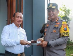 Polresta Sidoarjo Beri Kejutan Pagi untuk Kajari