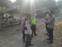 Antisipasi Penyebaran PMK, Polres Loteng Lakukan Penyekatan lalu Lintas Hewan Ternak