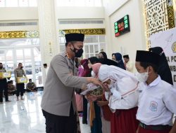 Polresta Sidoarjo Gelar Doa Bersama serta Santuni Anak Yatim di Hari Asyura