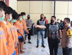 Satreskrim Polresta Sidoarjo Tangkap Pengeroyokan antar Perguruan Silat