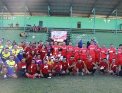 Tim Sepak Bola Wartawan Ramaikan Trofeo Kapolresta Sidoarjo