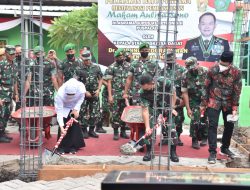 KASAD Dudung Abdurachman dan Kyai Khos Jatim Tandai Peletakan Batu Pertama Revitalisasi Makan Auliya Sono Buduran Sidoarjo