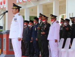 Paskibraka Formasi Lengkap Warnai Upacara Peringatan HUT RI ke 77