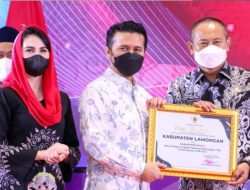 Pemerataan Imunisasi di Lamongan Mendapat Penghargaan Predikat Baik Tingkat Provinsi 2022