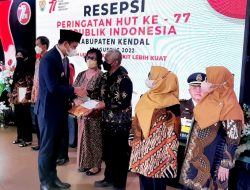 Pemkab Kendal Gelar Resepsi Peringatan HUT ke-77 Republik Indonesia