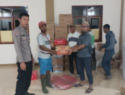 Polri Hadir Saat Masyarakat Terkena Musibah di Desa Juran Alas