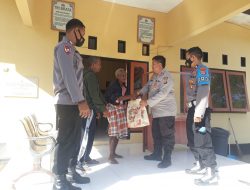 Sempat Hilang, Polsek Rhee Pertemukan Seorang Warga Kepada Keluargannya