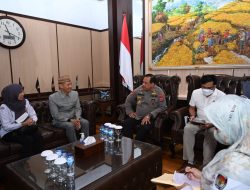 Siap Amankan Pemilu 2024, Kapolda Kalsel Terima Audiensi Komisioner KPU Kalsel