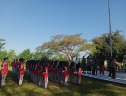 Sinergitas TNI-POLRI Lakukan Pembinaan Calon Paskibra di Kecamatan Lape