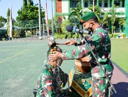 Kodim Bojonegoro gelar Penyambutan Personel Satgas Apter Papua